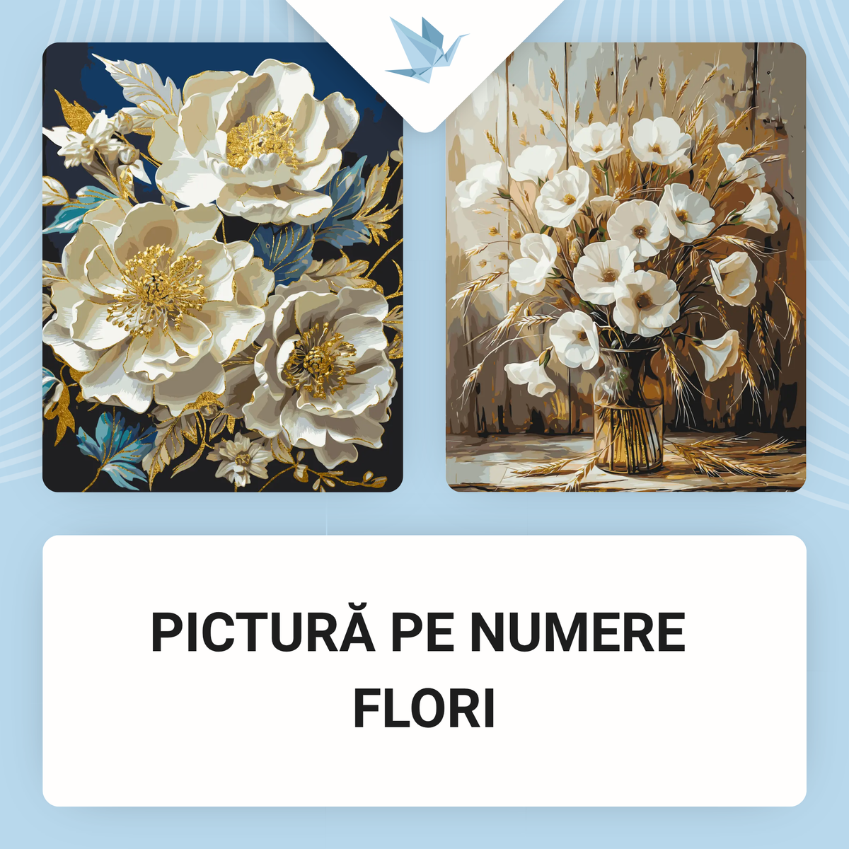 Pictură pe numere, Flori
