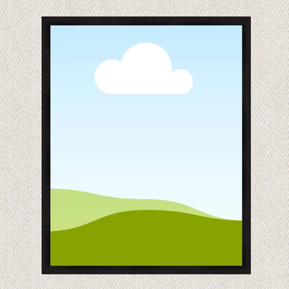 Ramă decorativă din baghetă 40×50 cm, neagră