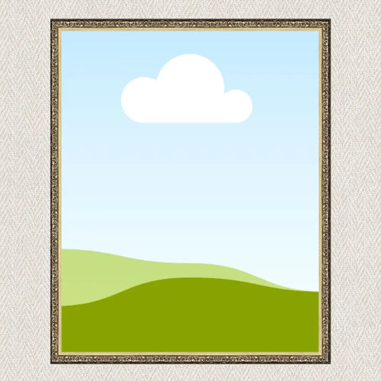 Ramă din baghetă pentru tablou 40×50 cm – aurie