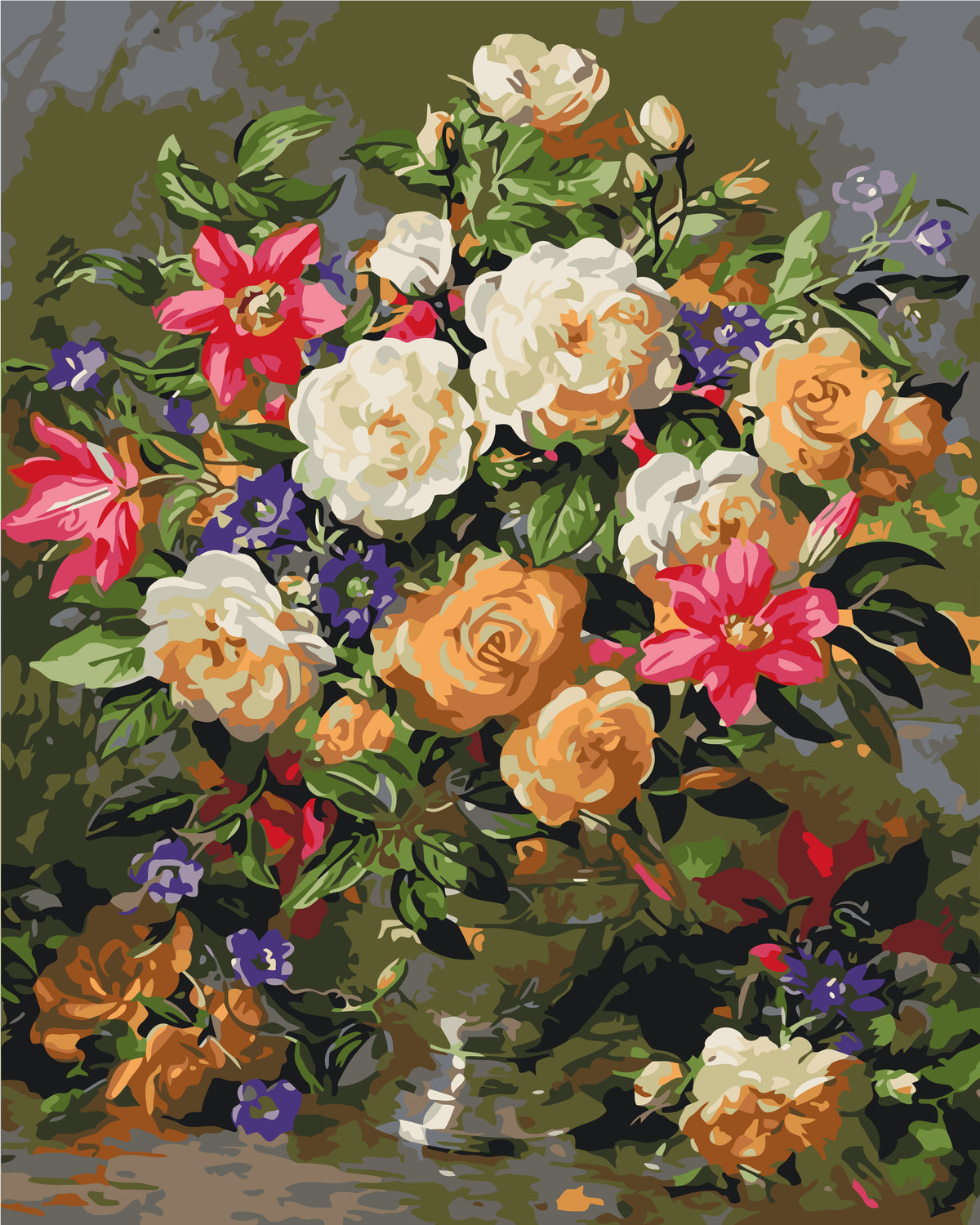 LW 1107 – pictură pe numere 40×50 cm