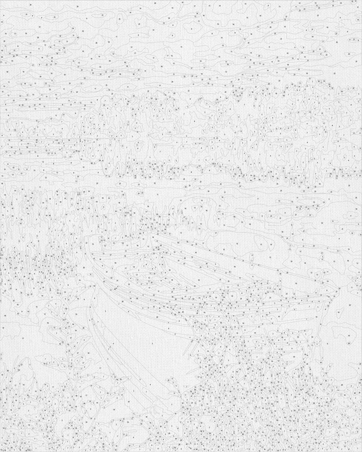 Pictură pe numere pe șasiu 40×50 cm – Barcă la apus – Peisaj – LW 2196