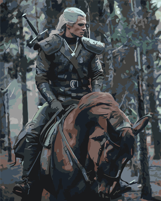 LW 3107 – pictură pe numere 40×50 cm