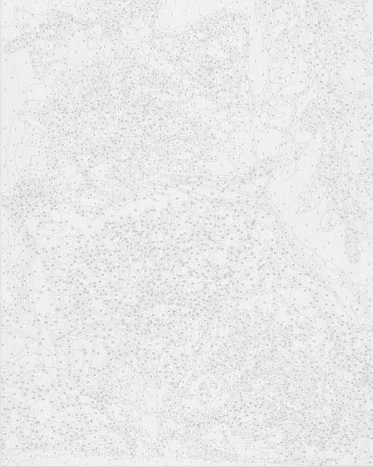 Pictură pe numere pe șasiu 40×50 cm – Pisoi jucăuși – Animale – LW 31720