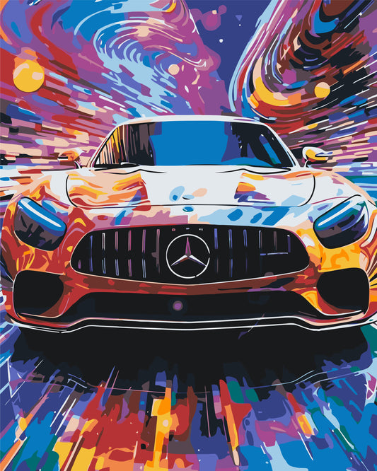 LW 3313 – pictură pe numere 40×50 cm