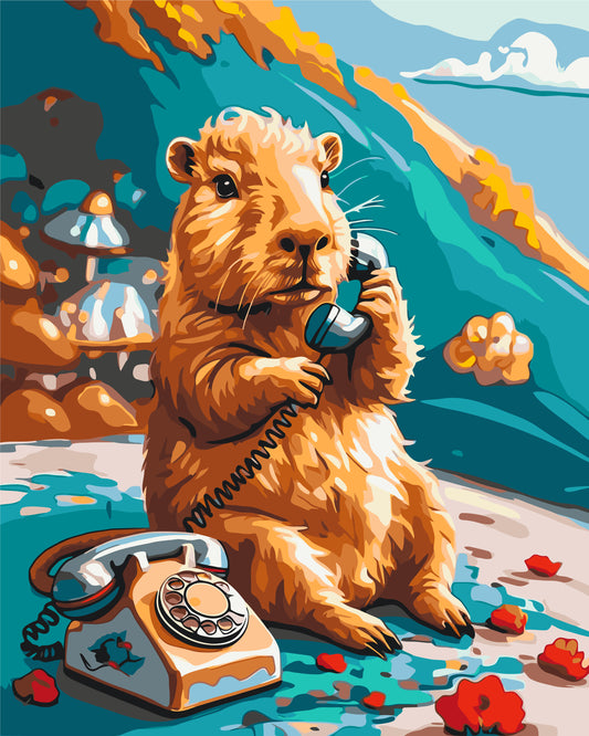 LW 3468 – pictură pe numere 40×50 cm
