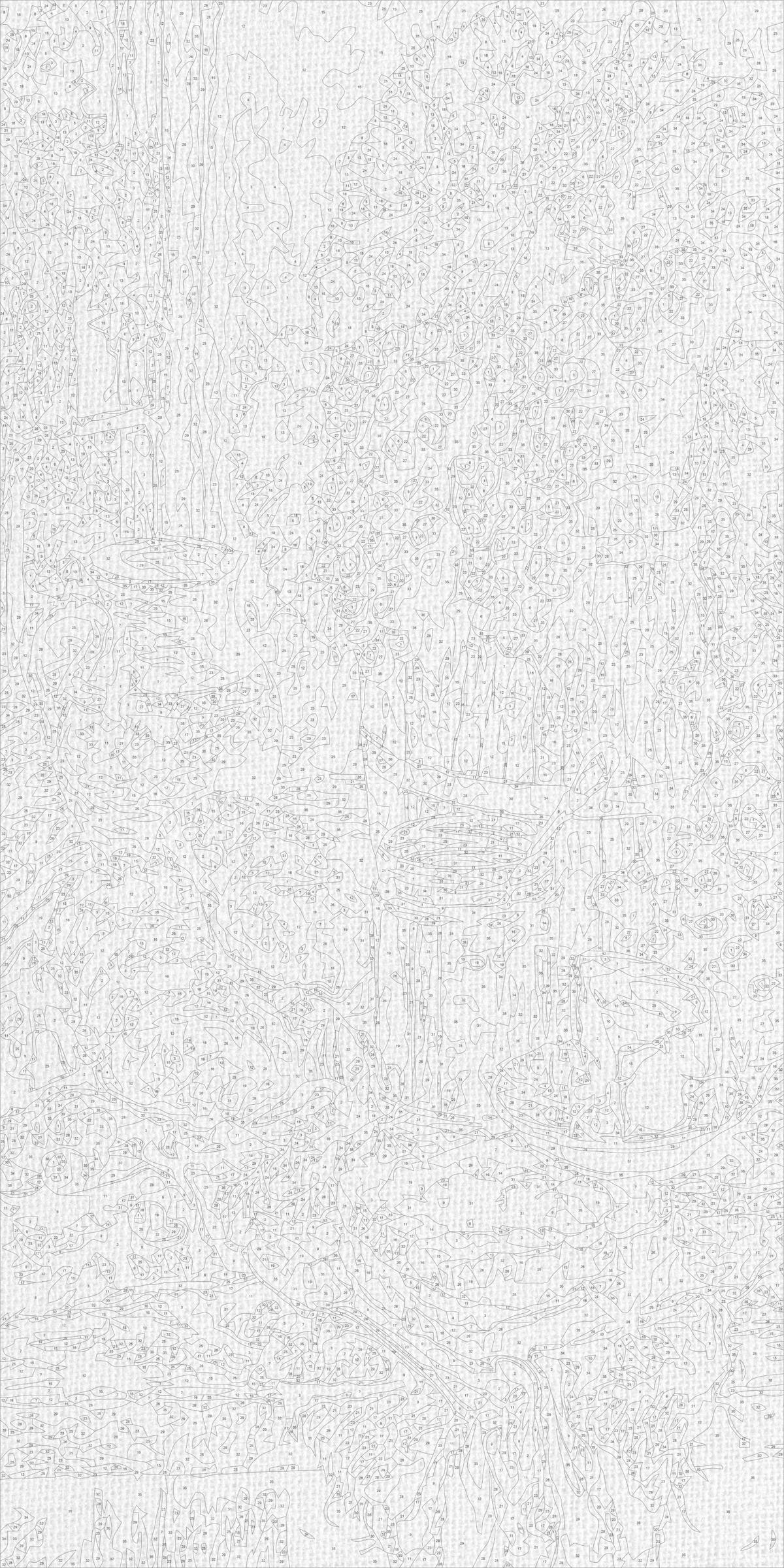 Pictură pe numere pe șasiu 40×80 cm – Simfonie de struguri – Natură statică – LW 5208