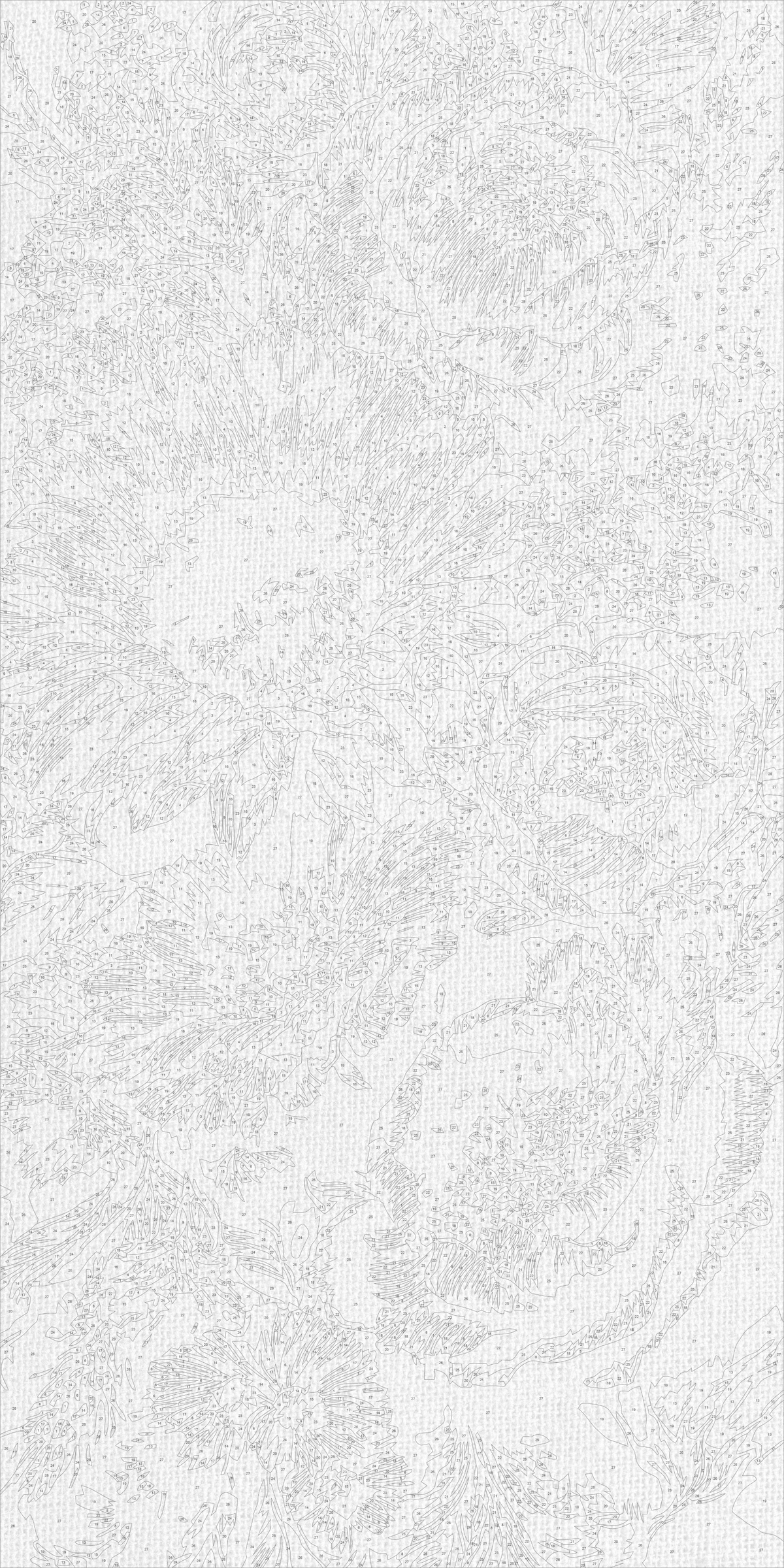 Pictură pe numere pe șasiu 40×80 cm – Floarea-soarelui și bujori – Flori – LW 5254